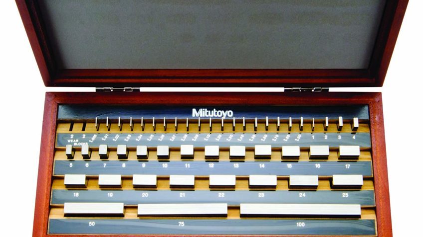 Mitutoyo SERIES 516 Metric Inch Rectangular Gauge Block Sets