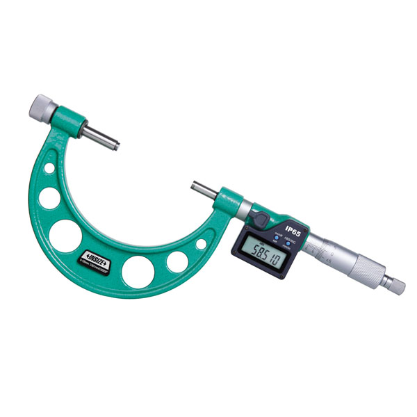 INSIZE DIGITAL OUTSIDE MICROMETER WITH INTERCHANGEBALE ANVILS (Code – 3506)