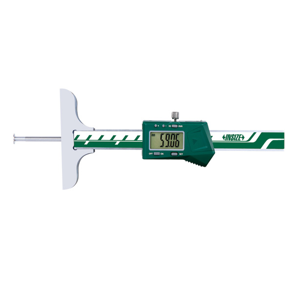 INSIZE DIGITAL DEPTH GAGES WITH ROUND DEPTH BAR (Code -1148)