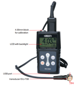 ultrasonic thickness gauge-ISD-250C