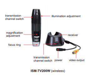 tv digital microscope-ISM_TV200W