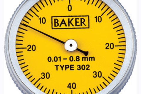 BAKER LEVER TYPE DIALS GAUGES