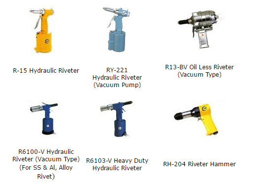 Unoair Air Rivetors / Nutsest Tools Hydraulic Riveter Dealer