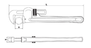 pipe wrenches vice-HEAVY DUITY PIPE WRENCH_01