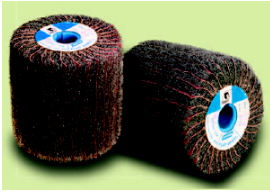 non woven abrasives-interleaved-wheels-satinex-wheels