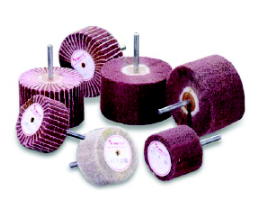 non woven abrasives-spindle-mounted-flap-wheel-mops