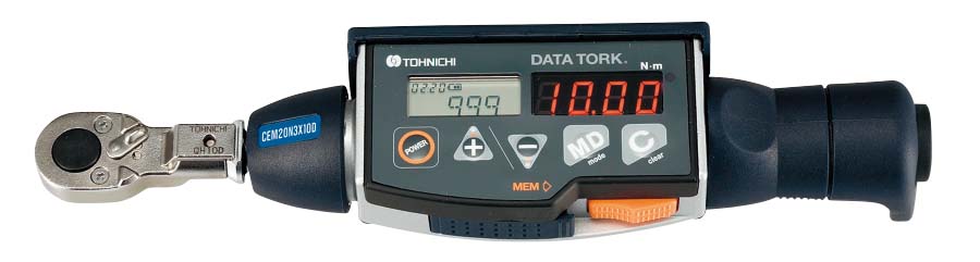 TOHNICHI CEM3-G DATA TORK DIGITAL TORQUE WRENCH