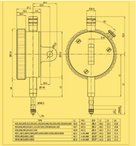 mechanical dial gauges-model_56_04