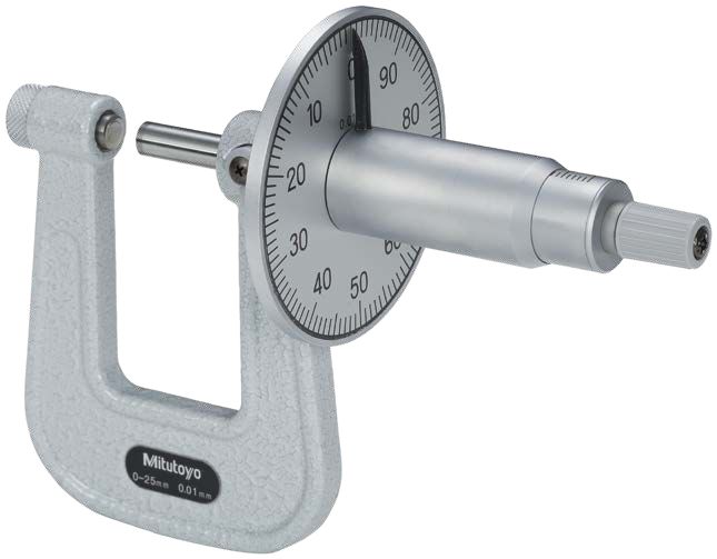 MITUTOYO SERIES 119 SHEET METAL MICROMETER