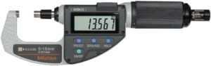 MITUTOYO SERIES 227 ABSOLUTE DIGIMATIC MICROMETERS WITH ADJUSTABLE MEASURING FORCE