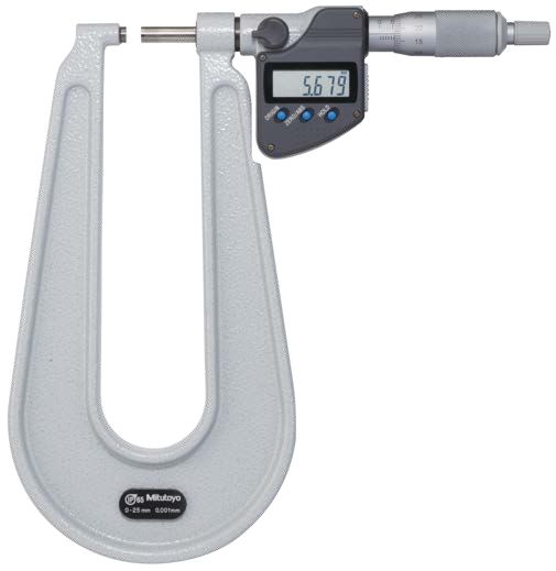 MITUTOYO SERIES 389 DIGITAL SHEET METAL MICROMETER