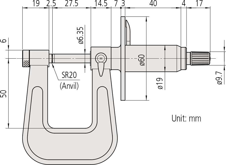 Sheet Metal Micrometer