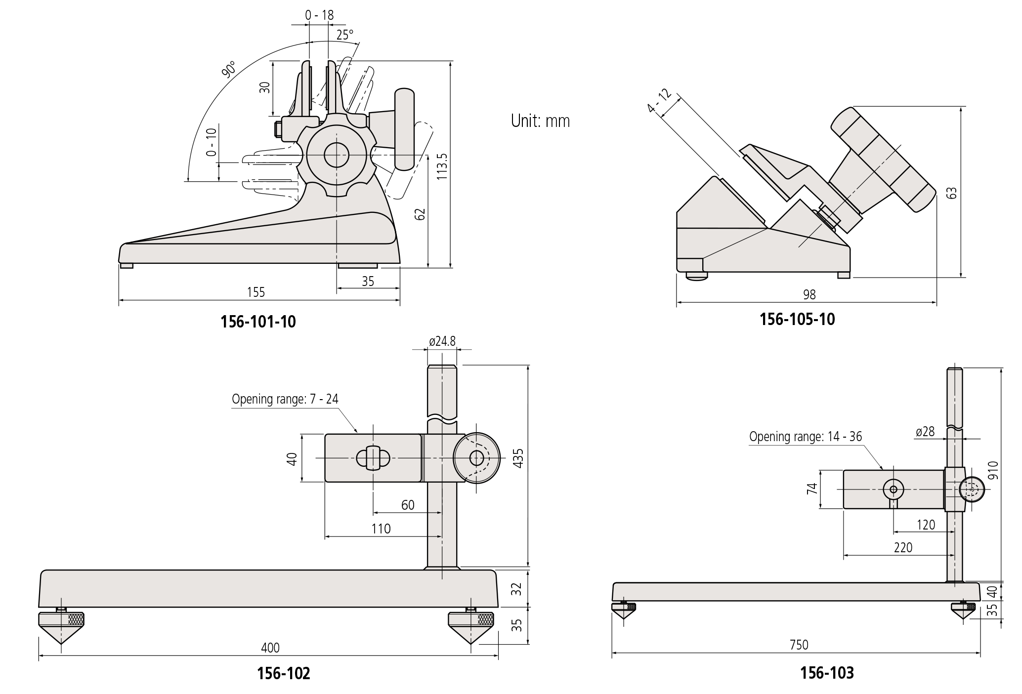 Micrometer Stands