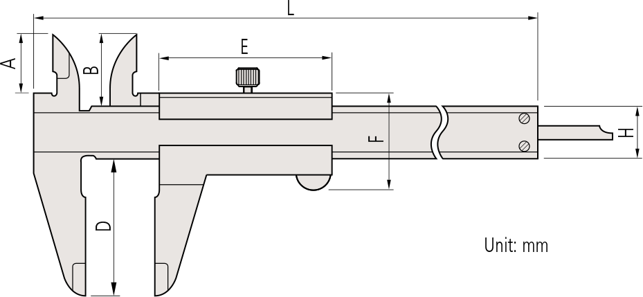 Standard model Vernier Caliper