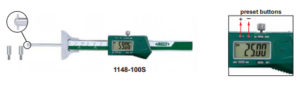 Digital Depth Gage With Round Depth Bar Code 1148
