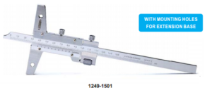 Vernier Depth Gage With Fine Adjustment Code 1249