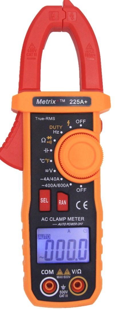 Metrix+ 225A+ | Digital AC Clamp Meter