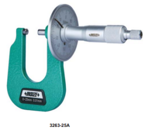 Sheet Metal Micrometer Code 3263