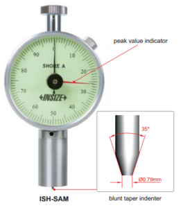 SHORE DUROMETER CODE –  ISH-SAM