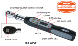 SMALL RANGE DIGITAL TORQUE WRENCH – IST-WP