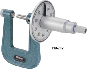 Mitutoyo-SERIES 119-Sheet Metal Micrometer