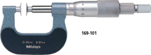 Mitutoyo-SERIES 169 – Non-Rotating Spindle Type-Paper Thickness Micrometers