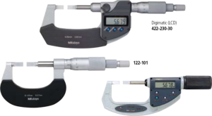Mitutoyo-SERIES 422, 122 – Non-Rotating Spindle Type-Blade Micrometers