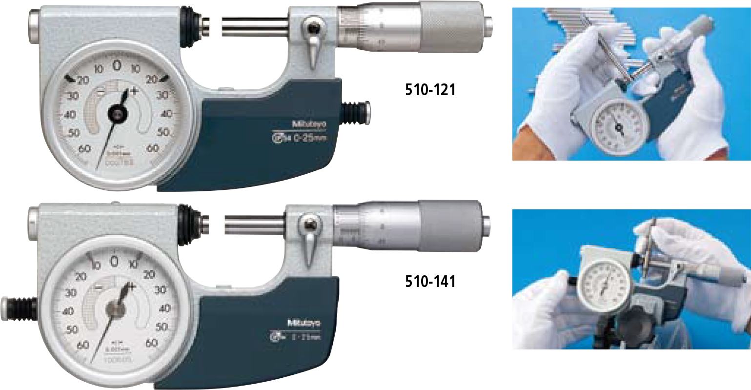 Mitutoyo-SERIES 510-Indicating Micrometers