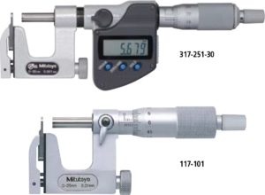Mitutoyo-Series 317, 117 — Interchangeable Anvil Type-”Uni-Mike”