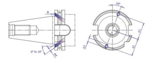 PRECISION TOOL HOLDERS SK-DIN 69871 A, AD & AD +B