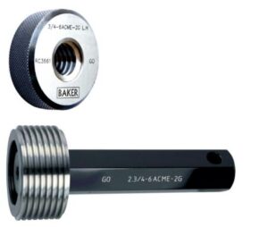 Baker Thread Gauge: ACME & STUB ACME