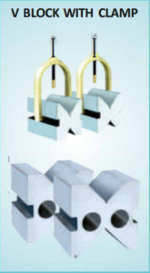 V BLOCK WITH CLAMP