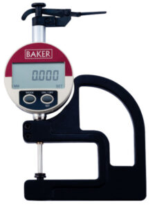 BAKER DIGITAL DIAL THICKNESS GAUGES
