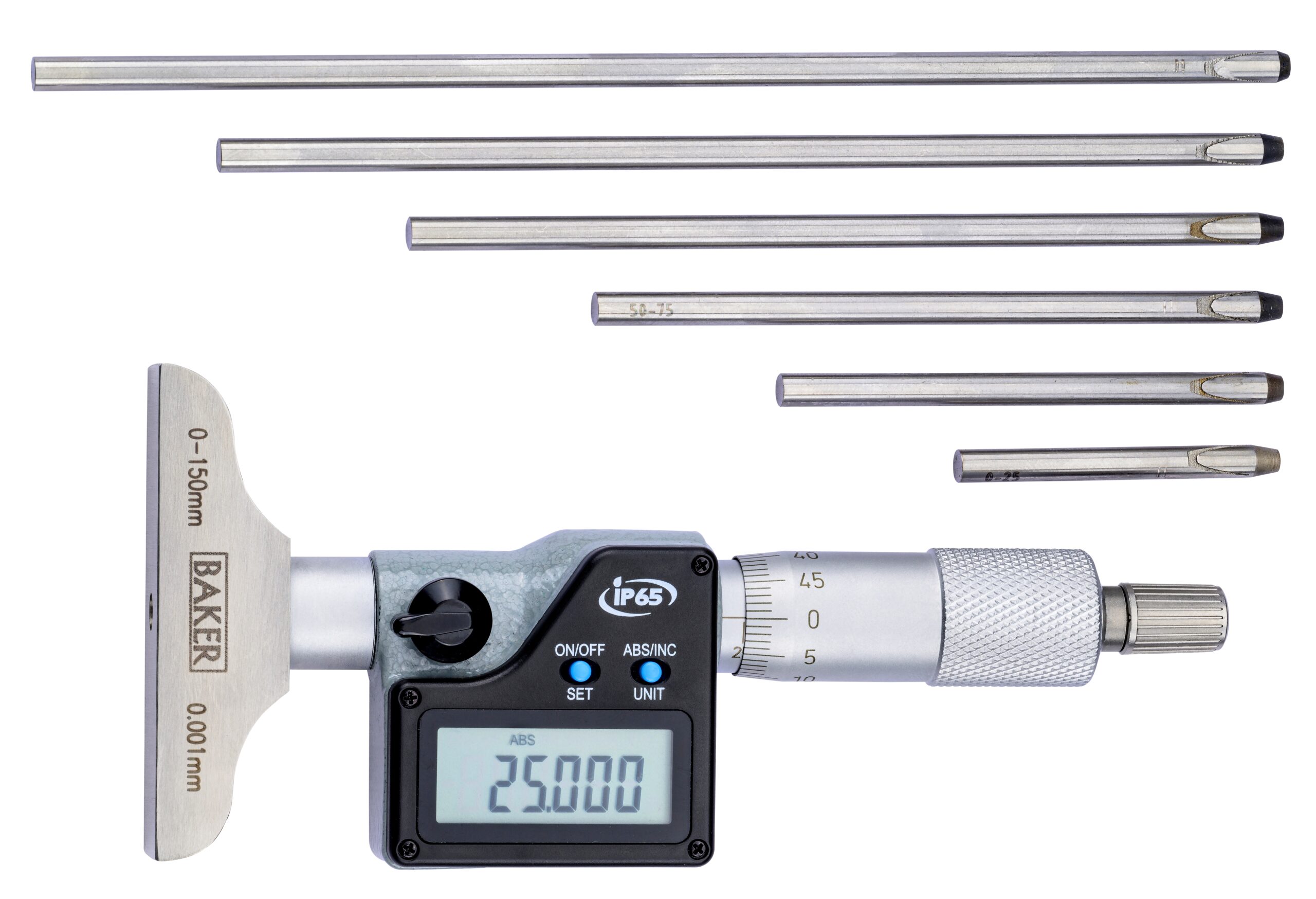 BAKER DIGITAL DEPTH MICROMETER