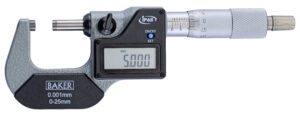 BAKER DIGITAL MICROMETERS (With Data Output)