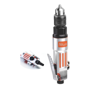 NITYO NI-3316H AIR DRILL | 3/8″ PNEUMATIC STRAIGHT DRILL – RPM 1800