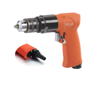 NITYO NI-3320H AIR DRILL | 3/8″ PNEUMATIC STRAIGHT DRILL – RPM 1800