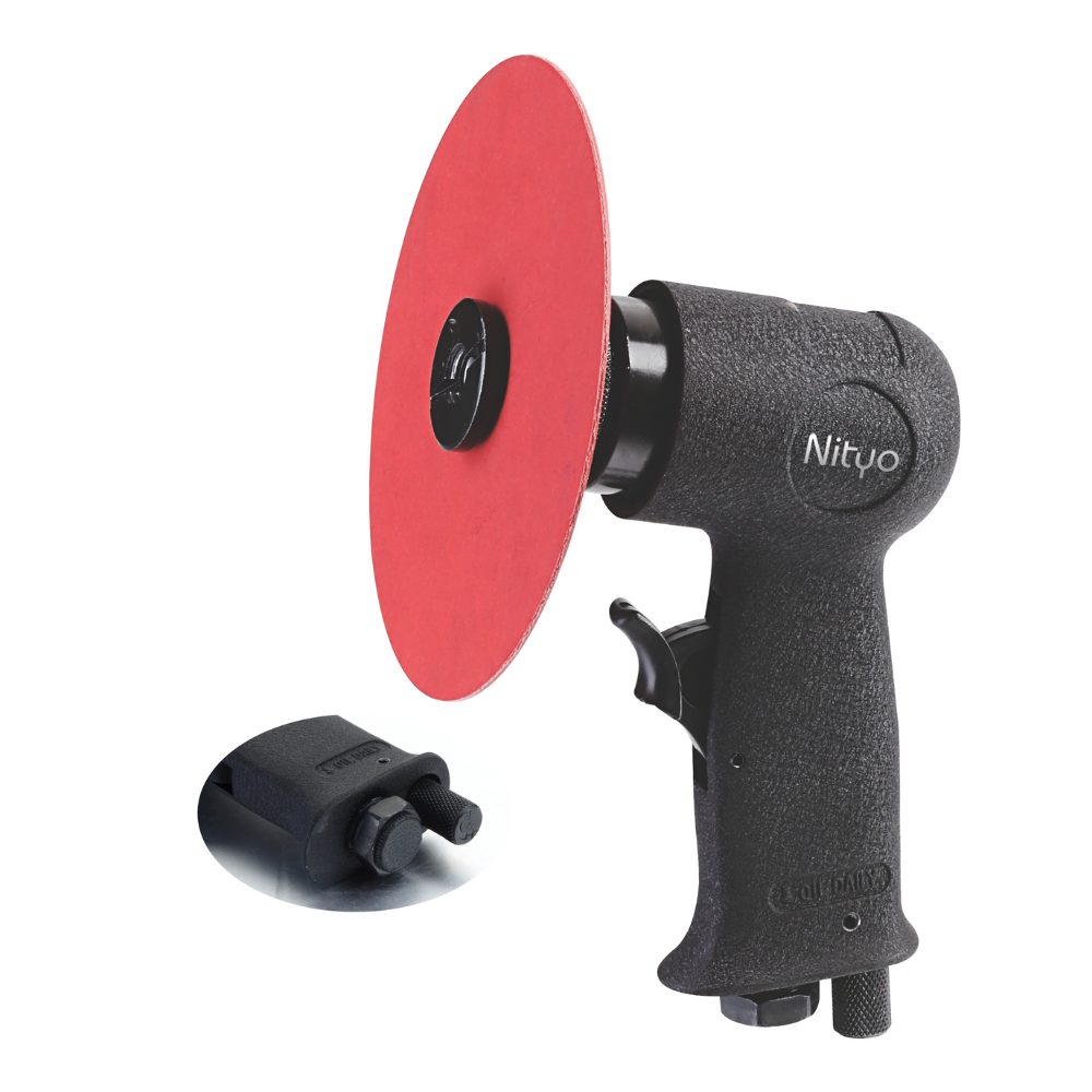 NITYO NII-5512 H | 5″ PNEUMATIC MINI SANDER – RPM18000